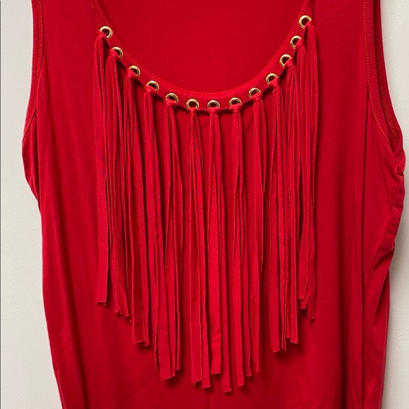 Michael by Michael Kors red tank top size L - Picture 2 of 5